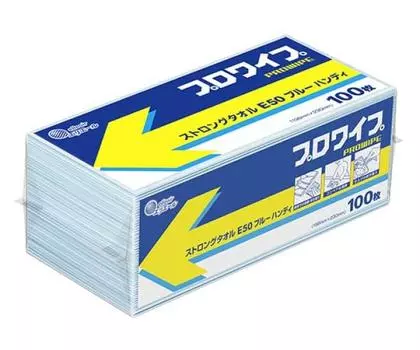 Pro Wipe Strong Towel E50 Blue Handy 100 sheets x 25 packs/62-9816-34