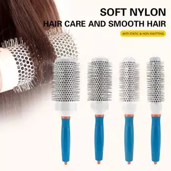 Pro Women s Round Curly Hair Comb Hairdresser Hair Styling Hairbrush Wet Dry Dual Use Hairdressing Combs Barber Rollers Tools