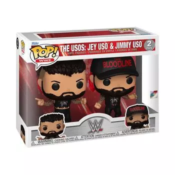 Pro Wrestling Usos JEY USO JIMMY USO 2-х компонентная фигурка Funko WWE Funko & POP!