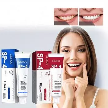 Пробиотическая отбеливающая зубная паста, чистые зубы, свежее дыхание, зубная паста для ухода за зубами и деснами, зубная паста для ухода за полостью рта красный