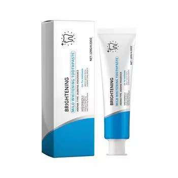 Пробиотическая отбеливающая зубная паста Глубоко очищает и защищает зубы Уход за полостью рта Отбеливающая мятная зубная паста для удаления пятен белый