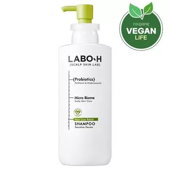 Пробиотики LaboH Hair Loss Symptoms Relief Шампунь для чувствительной кожи, 400 мл, 1 шт.