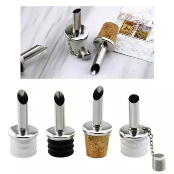 Пробка для бутылок легкая, несколько типов, предотвращает утечку C