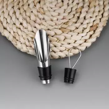 Пробка для носика для винной бутылки из нержавеющей стали 2-в-1, пробка для вина, для свадебной вечеринки 201stainless steel&TPR