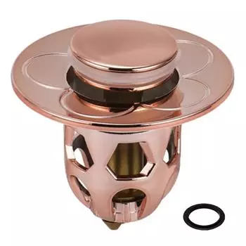 Пробка для раковины из нержавеющей стали, универсальная сливная пробка для раковины на столешнице, пробка для ванны