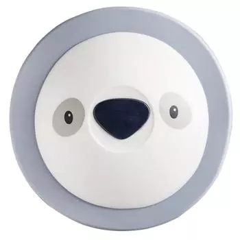 Пробка для слива Нажимной тип Дизайн 10 см Большой диск Легкая очистка Уменьшение запаха TPR Крышка для раковины для белый