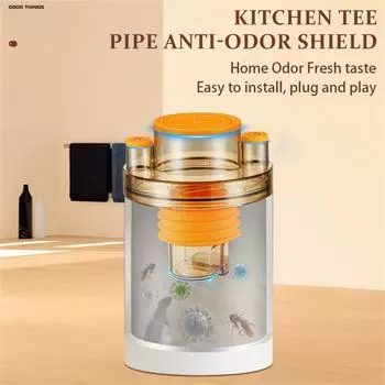 Пробка для слива в полу Фильтр против запаха Уплотнительное кольцо для сливного отверстия в полу Дезодорант для кухонной канализации Уплотнительное кольцо для стиральной машины