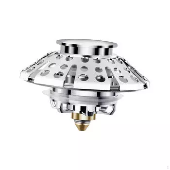 Пробка для слива ванны эффективно предотвращает появление запаха. Душ с улавливателем волос для