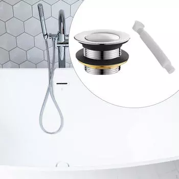 Пробка для слива ванны, простая установка, аксессуары для ванны, душ для ванны из сплава Style A