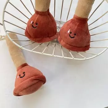 Пробка для туалета, плюшевая кукла, брелок, мультяшный туалетный вантуз, наполнитель, мягкие куклы, брелок, кулон, рюкзак, подвески, сумка, декор, подарки