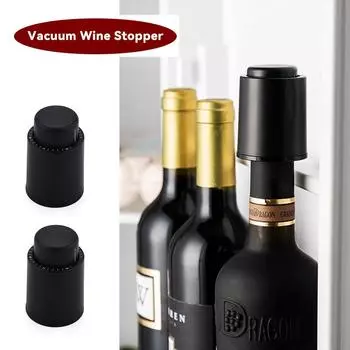 Пробка для вина, вакуумная пробка для сохранения свежести, пробка для шампанского, пробка для красного вина, крышка от бутылки вина из нержавеющей стали, герметичное уплотнение