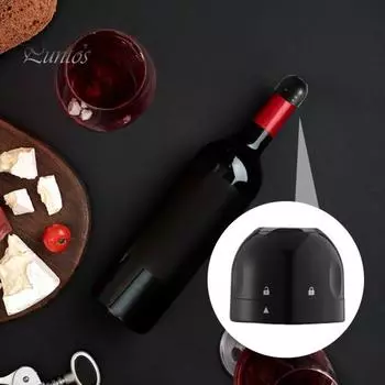 Пробка для вина, вращающаяся и блокирующая, разблокирующая, герметичная, многоразовая, сохраняющая свежесть и вкус, укупорочная пробка для бутылок шампанского, пробковая пробка, кухонные принадлежности A