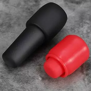 Пробка для винной бутылки, герметичная силиконовая пробка для вина, многоразовая пробка для винной бутылки, крышка для бутылок, кухонные принадлежности для бара коричневый