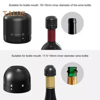 Пробка для винной бутылки с поворотным замком, многоразовая, герметичная, для вина, пива, шампанского, сохраняющая свежесть, пробка для бутылок для любителей вина B