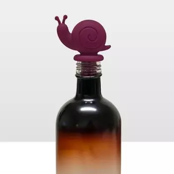 Пробка для винной бутылки в виде улитки с 3D-дизайном, герметичная винная пробка, пищевой силикон, герметик для стеклянных бутылок вина и пива, заглушки для красного вина, аксессуар для сохранения