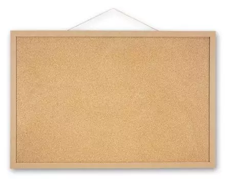 Пробковая доска Asuka CB340 толщина 12 мм размер LL 600 x 900 мм двухсторонняя коричневый