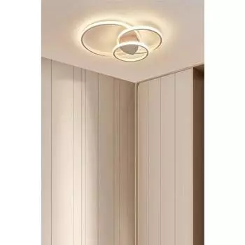 Пробная современная люстра Plofonyer White Led 3 шт.
