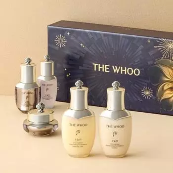 Пробный комплект из 2 предметов «Будь моей королевой» от Cheongidan (Тонер 50 мл + Эмульсия 50 мл + 3 бесплатных подарка