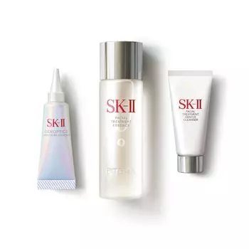 Пробный набор Infinite Aura Essential Set SK-II Pitera™ красный