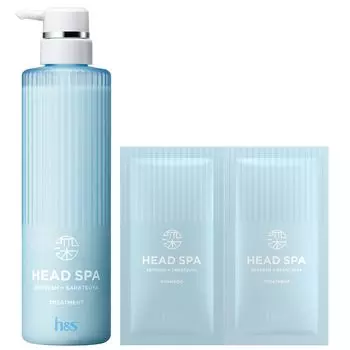 Пробный пакетик Deep Experience Head Spa Treatment Pump 435 г Refresh x Smooth h&s + + (10г + 10г) H&S [бонус включен]
