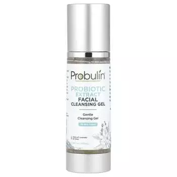 Probulin, очищающий гель для лица с пробиотическим экстрактом, лаванда и цитрус, 3,38 жидких унций (100 мл)