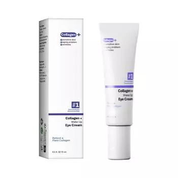 Пробуждающий крем для век подтягивает и уплотняет кожу под глазами. Нежный, не раздражающий, увлажняющий, восстанавливающий и стабилизирующий крем для кожи вокруг глаз 15 мл One Size белый