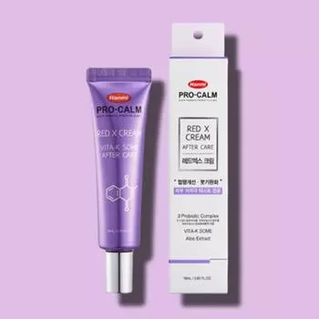Procalm Red X Cream Hanmi Vita K Отбеливание синяков, улучшение морщин 18 мл, 1 шт.