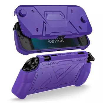 ProCase Nintendo Switch 2 Protective Case with Detachable Front Shock Scratch Easy Ergonomic Handheld Hard Shell Purple (2025 Release) Cover, фиолетовый