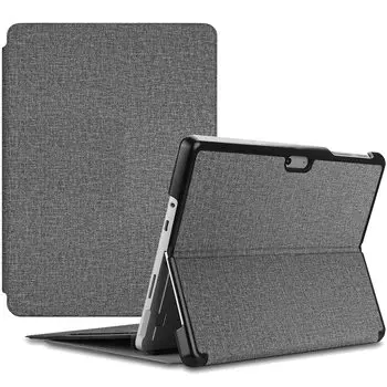 ProCase Surface Go 3 Case Защитный чехол Тонкий Легкий Smart Stand Function Жесткий Применимый Surface Go 3 Go 2 Go 2018 Серые модели 2021/Surface