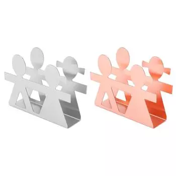 Процесс рисования держателя для салфеток, матовый полированный, пара, полый узор, держатель из нержавеющей стали для кухни Silver