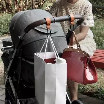 Процесс шитья Вешалка для детской коляски без проколов Современный прочный несущий крючок A