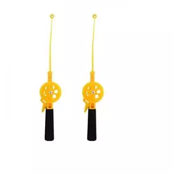 Прочная 33 см мини-удочка для подледной рыбалки с катушкой пластиковая удочка для начинающих детей