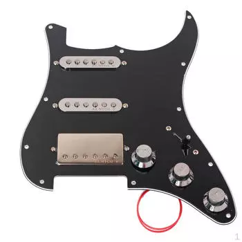 Прочная электрогитара с предварительно смонтированной схемой SSH Alnico 5 Pickguard для ST SG