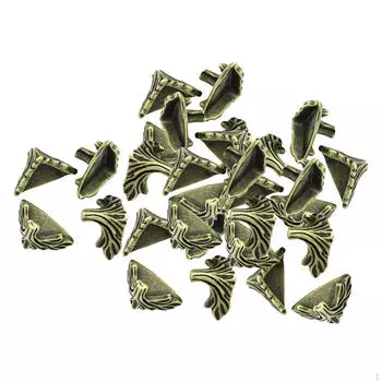 Прочная бронзовая скоба, 30 шт., брелок на сундуке, багажник