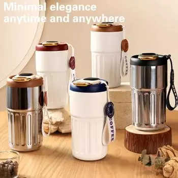 Прочная бутылка для термальной воды на 450 мл, два способа питья, большое отверстие для наполнения воды