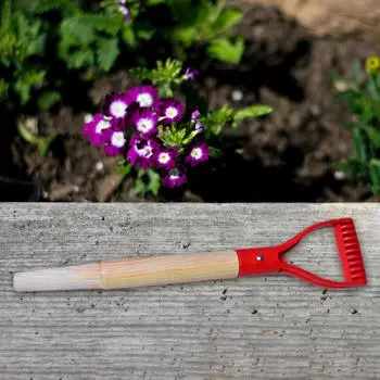 Прочная деревянная ручка для садоводства и использования на открытом воздухе 46cm