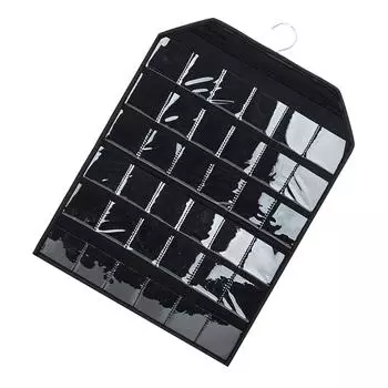 Прочная фетровая сумка для хранения значков с несколькими карманами. Прочное пылезащитное настенное решение для дома или офиса.