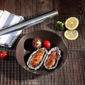 Прочная фольга для барбекю Угольный гриль Кухонная утварь Духовка Посуда для заморозки Weber Гриль Алюминий Металл Упаковки для еды Приготовление пищи Выпечка 3m