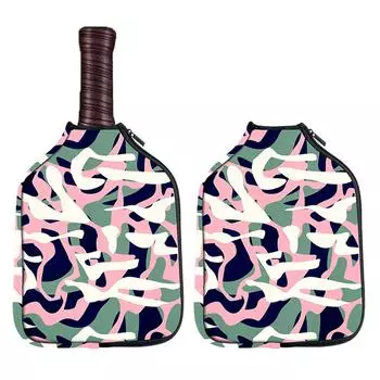 Прочная гладкая профессиональная сумка для теннисных ракеток на молнии, универсальный чехол с веслом для пинг-понга, аксессуары для тенниса