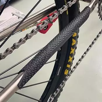 Прочная грязеотталкивающая задняя клейкая рама, защита цепи, антикоррозийная защита для шоссейного велосипеда D
