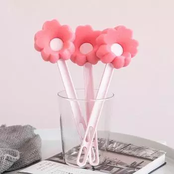 Прочная и милая щетка для мытья чашек, щетка для чистки детских бутылочек, бытовая щетка для мытья чашек, губка, пятно от чая, шабу 3pcs розовый