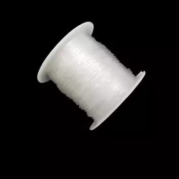 Прочная и прочная леска, прозрачная веревка из бисера, ожерелье «сделай сам», браслет, ювелирные аксессуары 0.6mm