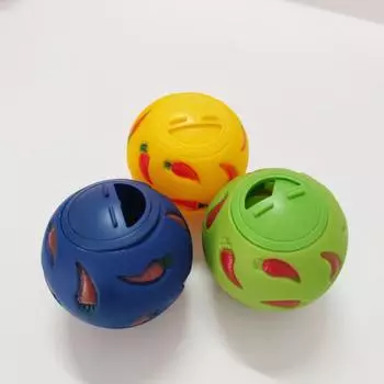 Прочная игрушка для чистки зубов, резиновый шарик для домашних животных, стоматологическая обучающая игрушка для домашних животных, шарик для еды, диспенсер для жевания