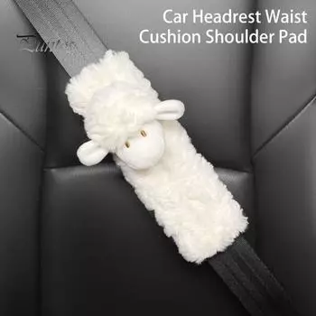 Прочная износостойкая подушка для талии Sweet Smile Car, протектор шеи, держатель для бумаги, поясничная поддержка для автомобиля