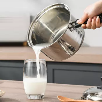 Прочная кастрюля из нержавеющей стали для приготовления пищи дома и на открытом воздухе 16cm