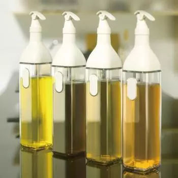 Прочная классификационная масляная бутылка на 500 мл со стеклянной свежестью прозрачный