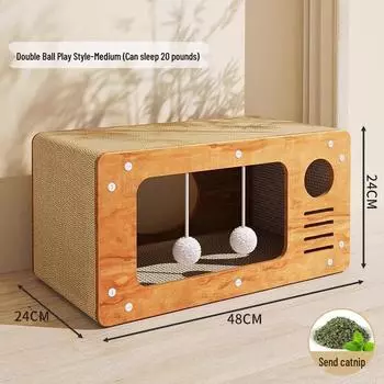 Прочная когтеточка и лежанка для кошек: Всесезонный, устойчивый к царапинам диван для кошек Cat Scratching Board