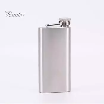 Прочная компактная фляжка из нержавеющей стали для виски, фляжка для вина, посуда для питья, бытовые принадлежности серебряный