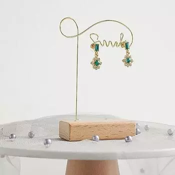 Прочная конструкция, металлическая, привлекательная, стильная, элегантная, соответствующая стойка для ювелирных изделий, стойка для ювелирных изделий