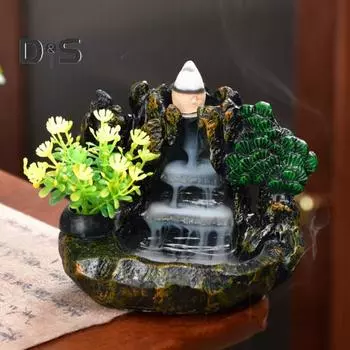 Прочная конструкция противоточной кадильницы с высокой термостойкостью, модная внутренняя ароматерапевтическая печь из сандалового дерева Zen A